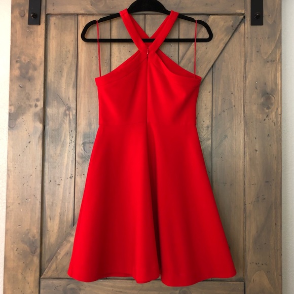 LIKELY Red Mini Dress - Picture 2 of 4